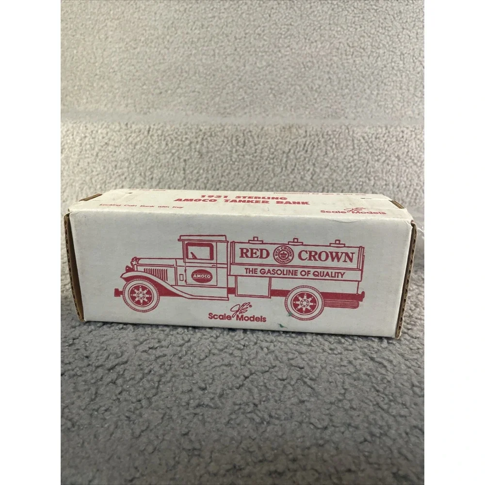 Vintage ERTL 1931 Amoco Sterling Tanker Truck  Bank‎ -Limited Edition- HGK Ent.